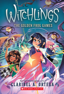 Cover Image for The Golden Frog Games (Witchlings 2) -- Claribel A. Ortega, Paperback