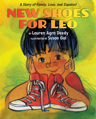 Cover Image for New Shoes for Leo -- Lauren Agra Deedy, Hardcover