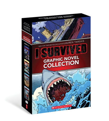 Cover Image for I Survived Graphic Novels #1-4: A Graphix Collection -- Lauren Tarshis, Paperback