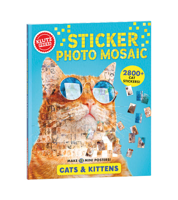 Cover Image for Sticker Photo Mosaic: Cats & Kittens -- Editors of Klutz, Novelty