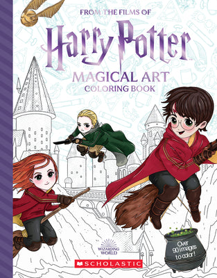 Cover Image for Magical Art Coloring Book (Harry Potter) -- Violet Tobacco, Paperback