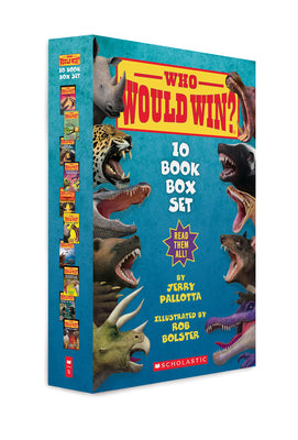 Cover Image for Who Would Win? 10 Book Box Set -- Jerry Pallotta, Paperback