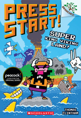 Cover Image for Super King Viking Land!: A Branches Book (Press Start! #13): Volume 13 -- Thomas Flintham, Paperback