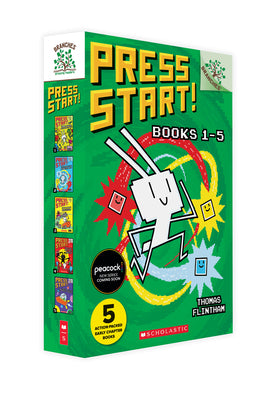 Cover Image for Press Start!, Books 1-5: A Branches Box Set -- Thomas Flintham, Hardcover