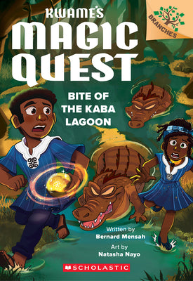 Cover Image for Bite of the Kaba Lagoon: A Branches Book (Kwame's Magic Quest #3): Volume 3 -- Bernard Mensah, Paperback