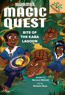 Cover Image for Bite of the Kaba Lagoon: A Branches Book (Kwame's Magic Quest #3) -- Bernard Mensah, Hardcover