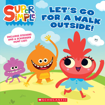 Cover Image for Let's Go for a Walk Outside (Super Simple Storybooks) -- Scholastic, Paperback