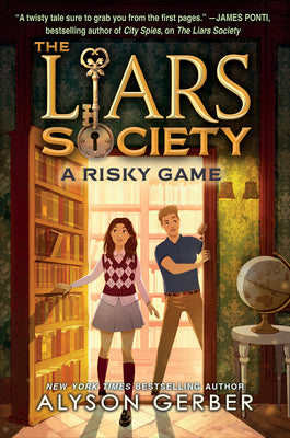 Cover Image for A Risky Game (the Liars Society #2) -- Alyson Gerber, Hardcover