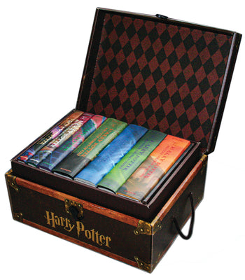 Cover Image for Harry Potter Hardcover Boxed Set: Books 1-7 (Trunk) -- J. K. Rowling, Boxed Set