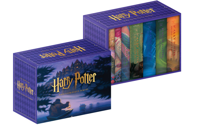 Cover Image for Harry Potter Hardcover Boxed Set: Books 1-7 (Slipcase) -- J. K. Rowling, Hardcover