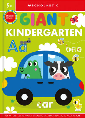 Cover Image for Giant Kindergarten Workbook: Scholastic Early Learners (Giant Workbook) -- Scholastic, Paperback