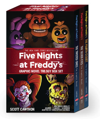 Cover Image for Five Nights at Freddy's Graphic Novel Trilogy Box Set -- Scott Cawthon, Boxed Set