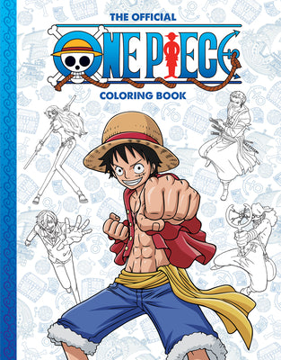 Cover Image for One Piece: The Official Coloring Book -- Scholastic, Paperback