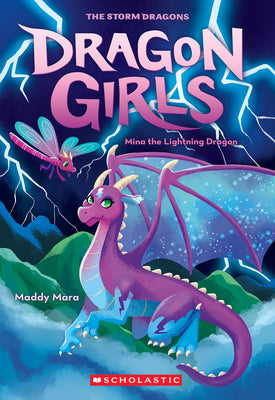 Cover Image for Mina the Lightning Dragon (Dragon Girls #14): Volume 14 -- Maddy Mara, Paperback