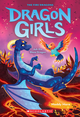 Cover Image for Ash the Blaze Dragon (Dragon Girls #17): Volume 17 -- Maddy Mara, Paperback