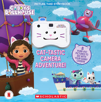 Cover Image for Cat-Tastic Camera Adventure! (Gabby's Dollhouse) a Picture This! Storybook -- Gabrielle Reyes, Hardcover
