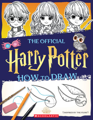 Cover Image for The Official Harry Potter How to Draw -- Isa Gouache, Paperback