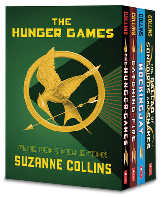 Cover Image for Hunger Games 4-Book Paperback Box Set (the Hunger Games, Catching Fire, Mockingjay, the Ballad of Songbirds and Snakes) -- Suzanne Collins, Boxed Set