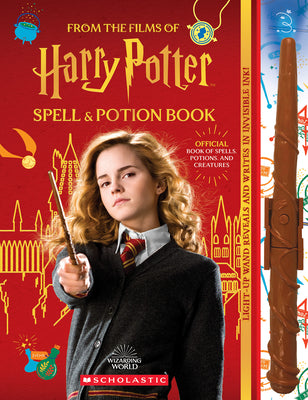 Cover Image for Harry Potter Spell and Potion Book: Official Book of Spells, Potions, and Creatures -- Cala Spinner, Paperback