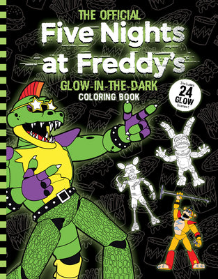 Cover Image for Five Nights at Freddy's Glow in the Dark Coloring Book -- Scott Cawthon, Paperback