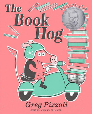 Cover Image for The Book Hog -- Greg Pizzoli, Hardcover