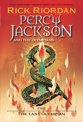 Cover Image for Percy Jackson and the Olympians, Book Five: The Last Olympian -- Rick Riordan, Paperback