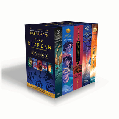 Cover Image for Read Riordan: Five-Book First-In-Series Paperback Box Set -- Rick Riordan, Paperback