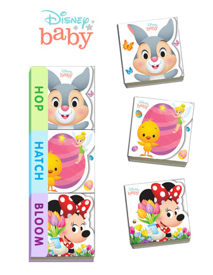 Cover Image for Disney Baby: Hop, Hatch, Bloom -- Disney Books, Board Books