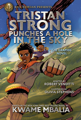 Cover Image for Rick Riordan Presents: Tristan Strong Punches a Hole in the Sky, the Graphic Novel -- Kwame Mbalia, Paperback