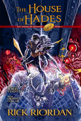 Cover Image for The House of Hades: The Graphic Novel: Heroes of Olympus, Book 4 -- Rick Riordan, Paperback