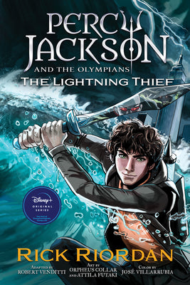 Cover Image for Percy Jackson and the Olympians: The Lightning Thief the Graphic Novel (Paperback) -- Rick Riordan, Paperback