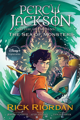 Cover Image for Percy Jackson and the Olympians the Sea of Monsters the Graphic Novel (Paperback) -- Rick Riordan, Paperback