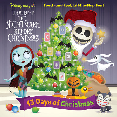 Cover Image for Disney Baby: 13 Days of Christmas: Touch-And-Feel, Lift-The-Flap Fun! -- Steven Davison, Board Books
