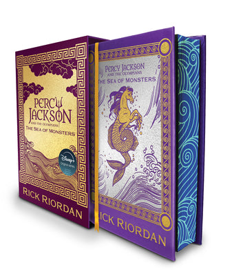 Cover Image for Percy Jackson and the Olympians the Sea of Monsters Deluxe Collector's Edition -- Rick Riordan, Hardcover