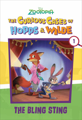 Cover Image for The Curious Cases of Hopps & Wilde # 1: The Bling Sting (Disney Zootopia) -- Suzanne Francis, Paperback