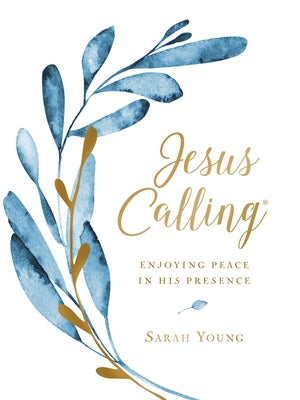 Cover Image for Jesus Calling, Large Text Cloth Botanical, with Full Scriptures: Enjoying Peace in His Presence (a 365-Day Devotional) - The Perfect Christian Gift fo -- Sarah Young, Hardcover