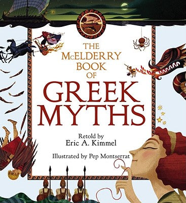 Cover Image for The McElderry Book of Greek Myths -- Eric A. Kimmel, Hardcover