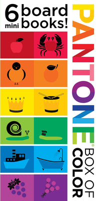 Cover Image for Pantone: Box of Color: 6 Mini Board Books! -- Pantone, Boxed Set