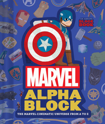 Cover Image for Marvel Alphablock (an Abrams Block Book): The Marvel Cinematic Universe from A to Z -- Marvel Studios, Board Books
