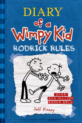 Cover Image for Rodrick Rules: A Hilariously Awkward Sibling Showdown from the #1 International Bestselling Diary of a Wimpy Kid Series (Book 2) -- Jeff Kinney, Hardcover