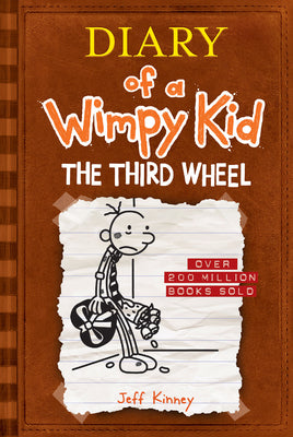 Cover Image for The Third Wheel (Diary of a Wimpy Kid #7): Volume 7 -- Jeff Kinney, Hardcover