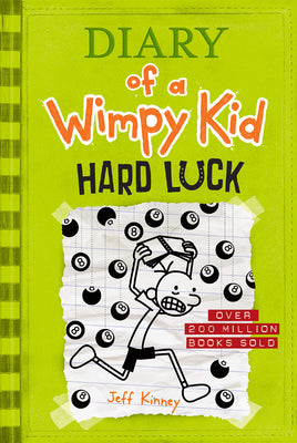 Cover Image for Hard Luck (Diary of a Wimpy Kid #8): Volume 8 -- Jeff Kinney, Hardcover