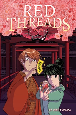 Cover Image for Red Threads: A Graphic Novel -- Ila Nguyen-Hayama, Paperback