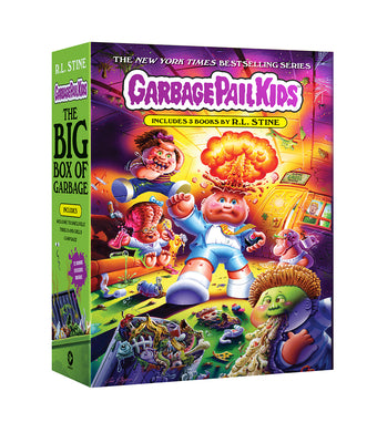Cover Image for Garbage Pail Kids: The Big Box of Garbage (3-Book Box Set): Welcome to Smellville, Thrills & Chills, and Camp Daze -- R. L. Stine, Other