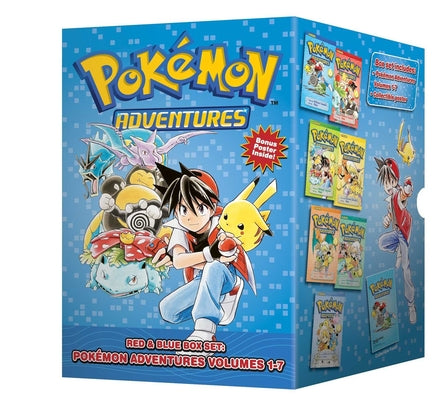 Cover Image for Pokémon Adventures Red & Blue Box Set (Set Includes Vols. 1-7) -- Hidenori Kusaka, Boxed Set