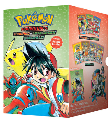 Cover Image for Pokémon Adventures Firered & Leafgreen / Emerald Box Set -- Hidenori Kusaka, Paperback