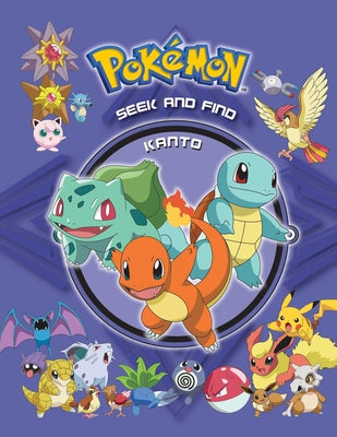 Cover Image for Pokémon Seek and Find: Kanto -- Shogakukan, Hardcover