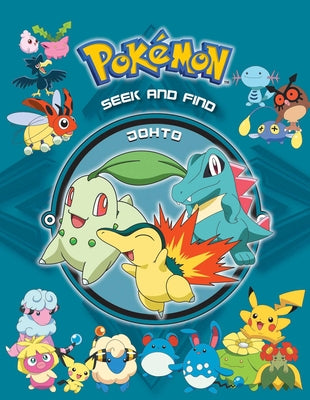 Cover Image for Pokémon Seek and Find: Johto -- Shogakukan, Hardcover