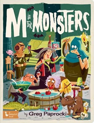 M Is for Monsters -- Greg Paprocki, Board Books