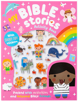 Cover Image for My Bible Stories Activity Book (Pink) -- Broadstreet Publishing Group LLC, Paperback